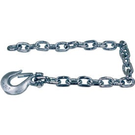 Buyers Products 42"" Class 4 Trailer Safety Chain w/ 1-Clevis Style Slip Hook-43 Proof - BSC3842