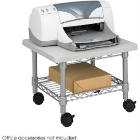 Safco® Products 5206GR Under-Desk Printer/Fax Stand - Gray