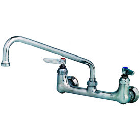 T&S Brass B-0231-EE B-0231-EE Widespread Faucet W/ 12"" Swing Nozzle