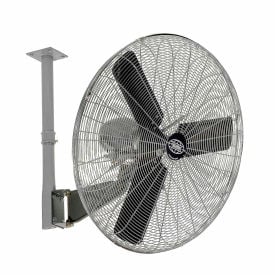 Global Industrial™ 24"" Oscillating Industrial Ceiling Mount Fan 3 Speed 7525 CFM 1/4 HP