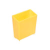 Global Industrial™ Little Bin For Plastic Bins - 4 x 2 x 4 Yellow