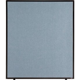 Interion® Office Partition Panel 36-1/4""W x 42""H Blue