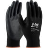 PIP® 33-B125/M G-Tek® GP™ General Duty Nylon Glove PU Coated Black M 12 Pairs