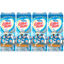 Coffee mate® Liquid Coffee Creamer French Vanilla 0.38 oz Mini Cups 200/Carton