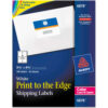 Avery® Shipping Labels for Color Laser & Copier 3-3/4 x 4-3/4 Matte White 100/Pack
