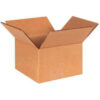 Global Industrial™ Cardboard Corrugated Boxes 6""L x 6""W x 4""H Kraft