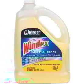 Windex® Multi-Surface Disinfectant Sanitizer Cleaner Citrus Scent1 Gal. Bottle/4 Case- 682265