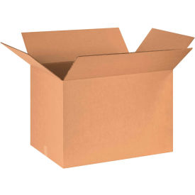 Global Industrial HD Double Wall Cardboard Corrugated Boxes 30""L x 18""W x 18""H Kraft
