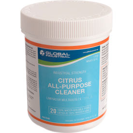 Global Industrial™ All-Purpose Cleaner Citrus 20 Pods/Jar 12 Jars/Case