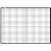 Global Industrial Machine Wire Guard Panel 7'W Black