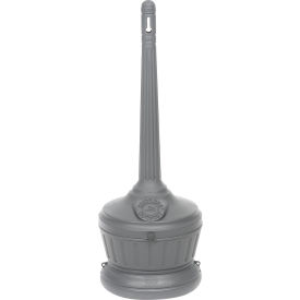 Smokers' Outpost® Standard Outdoor Ashtray Gray