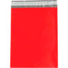 Global Industrial Colored Poly Mailers 12""W x 15-1/2""L 2.5 Mil Red 100/Pack