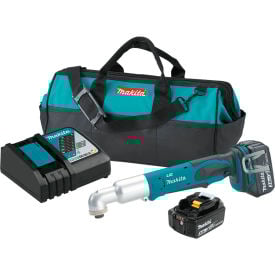 Makita®XLT01 18V LXT Li-Ion 1/4"" Cordless Angle Impact Driver Kit 2 Batt 3.0Ah Charger Bag