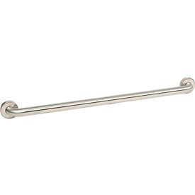 Bobrick® 1-1/2"" Dia. Straight Satin Grab Bar 36""W - B-6806x36