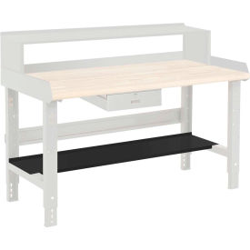 Global Industrial™ Steel Lower Shelf 96""W x 14""D Black