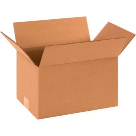 Global Industrial™ Cardboard Corrugated Boxes 12""L x 8""W x 7""H Kraft