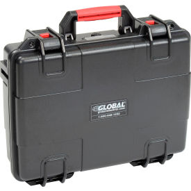 Global Industrial™ Waterproof Hard Case w/Pinch Tear Foam 16-11/32""L x 13-3/16""W x 4-3/4""H BLK