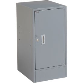 Global Industrial™ Steel Cabinet Pedestal 15-3/4""W x 20""D Gray