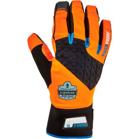 Ergodyne® ProFlex 818WP Large Performance Thermal Waterproof Utility Gloves Orange 17394