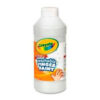 Crayola® Washable Finger Paint Nontoxic 16 oz. White