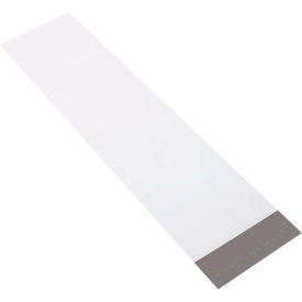 Global Industrial™ Long Poly Mailers 8-1/2""W x 33""L 4 Mil White 100/Pack