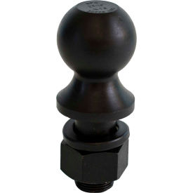 Buyers Products 2-5/16"" Black Hitch Ball w/ 1-1/4 Shank 30000 Lb. Capacity - 1802050