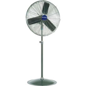 Global Industrial™ 24"" Oscillating Pedestal Fan 7525 CFM 1/4 HP 1 Phase
