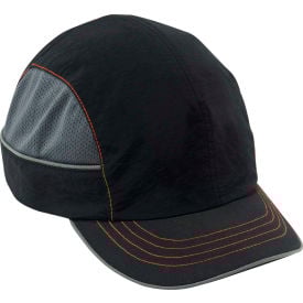 Ergodyne® Skullerz® 8950 Bump Cap Black Short Brim One Size