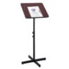 Adjustable Speaker Stand - Mahogany
