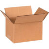 Global Industrial™ Cardboard Corrugated Boxes 6""L x 4""W x 3""H Kraft
