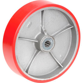 Global Industrial™ 12"" x 3"" Polyurethane Wheel - Axle Size 1""