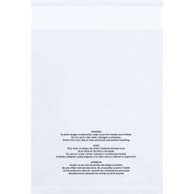 Global Industrial™ Resealable Suffocation Warning Poly Bags W/ Vent Holes 10""W x 15""L 1.5 Mil