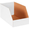 Global Industrial™ Jumbo Open Top Corrugated Bin Boxes 10""Wx18""Lx10""H White