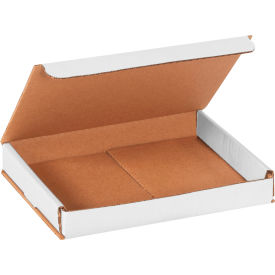 Global Industrial™ Corrugated Mailers 8""L x 6""W x 1""H White