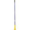 Rubbermaid® 60"" Gripper Clamp Fiberglass Handle Yellow/Blue - FGH24600BL00