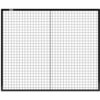 Global Industrial™ Machine Wire Guard Panel 6'W Black