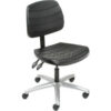 Interion® Office Chair With Mid Back Polyurethane Black