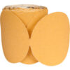 Norton 66261183815 Paper PSA Disc Roll 6"" Dia. P80 Grit Aluminum Oxide 100 Disc Per Roll