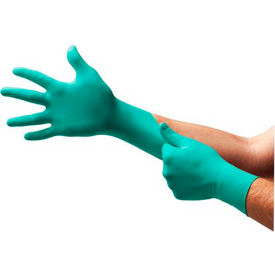TouchNTuff® 92-600 Industrial Grade Nitrile Disposable Gloves Powder-Free Grn XL100/Box