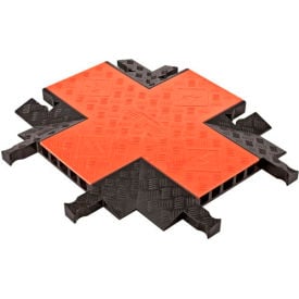 Guard Dog® 5 CH 4-Way Cross - Orange Lid/Black Base