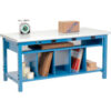 Global Industrial™ Packing Workbench W/Lower Shelf & Power Laminate Safety Edge 72""W x 36""D