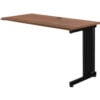 Interion® 48""W Right Handed Return Table - Walnut