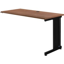 Interion® 48""W Right Handed Return Table - Walnut