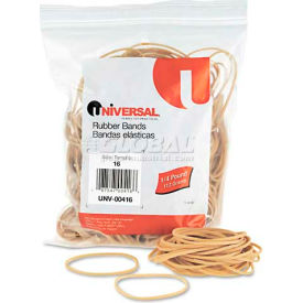 Universal® Rubber Bands Size 16 2-1/2 x 1/16 475 Bands/1/4lb Pack