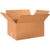 Global Industrial Heavy Duty Double Wall Corrugated Boxes 24""L x 18""W x 12""H Kraft