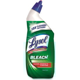Lysol Disinfectant Toilet Bowl Cleaner with Bleach 24 oz. Bottle 9/Case