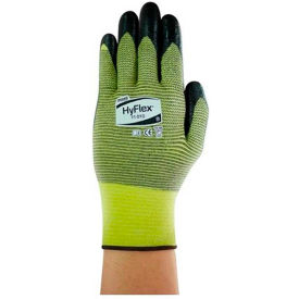 HyFlex® Cut Resistant Gloves Ansell 11-510 Black Nitrile Palm Coat Size 9 1 Pair
