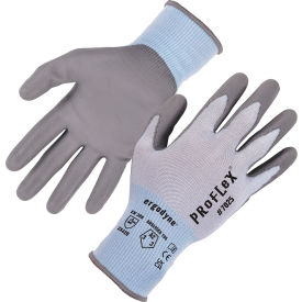 Ergodyne® Proflex 7024 Cut Resistant Gloves Polyurethane Coated ANSI A2 M Blue 1 Pair