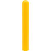Global Industrial™ Ribbed Bollard Sleeve 6"" Dia. x 56""H Yellow