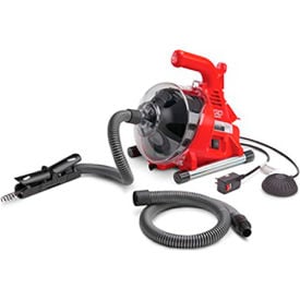 RIDGID®K-30 Auto-Clean With MAXCORE™ Cable 30'L x 1/4""Dia. Cable 3/4"" 1-1/2"" Line Cap.